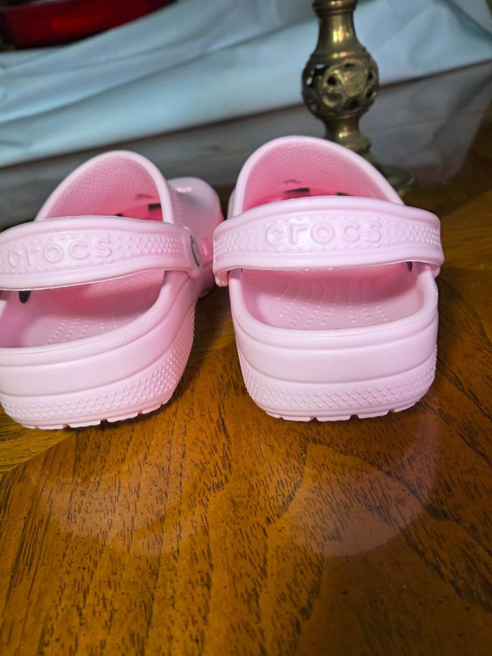 Crocs Classic Clog Disney Parks Soft Pink Size W/7 M/5 - Picture 8 of 10